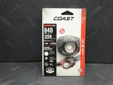 Coast FL86 840 Lumens Alkaline Dual Power LED Battery Powered Headlamp