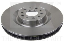 2x Bremsscheibe NK 202366 für OPEL DOBLO COMBO X12 FIAT Großraumlimousine Tour