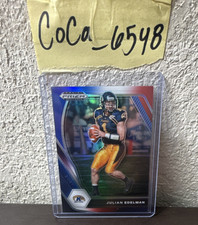 Panini 2021 Prizm Julian Edelman Red White & Blue #66 Kent State