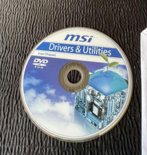 MSI Drivers Utilities Intel Chipset DVD Disc Only G71-MID1044-J24 1245