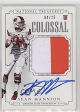 2015 Panini National Treasures College 4/25 Sean Mannion #333 Auto rp9