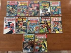 Vintage Lot Mixed 12 Marvel Comics Silver Bronze Age Conan X Men Iron Man Hulk