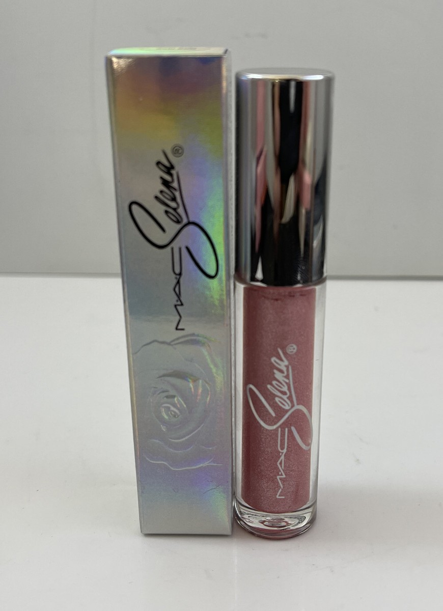 MAC SELENA LA REINA Bidi Bidi Bom Bom Lipglass Limited Edition NEW