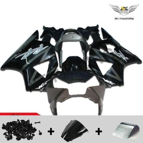 Kit de carenado para Honda CBR954RR 2002 2003 negro gris ABS juego de carrocería de inyección Foto 2 de 4
