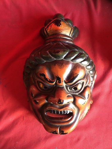 OLD JAPANESE MASK - Picture 2 of 4