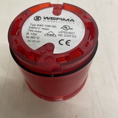 Werma 840 100 00 Signalleuchte rot