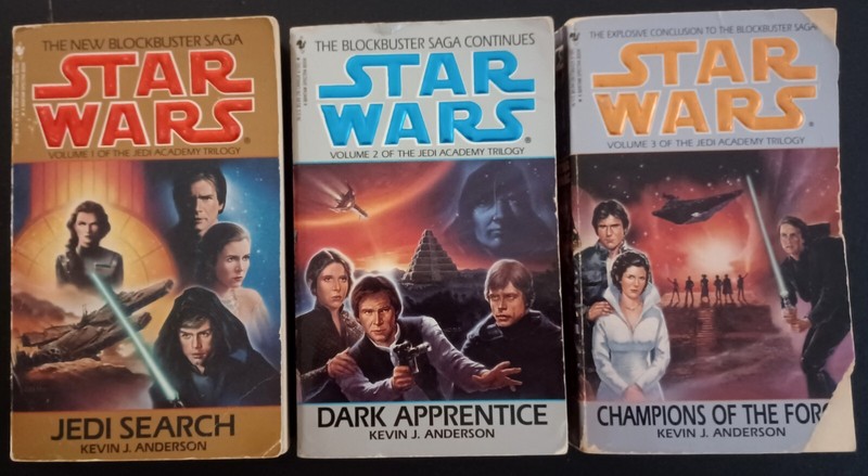 STAR WARS Jedi Academy Trilogy ORIGINAL LEGENDS paperback