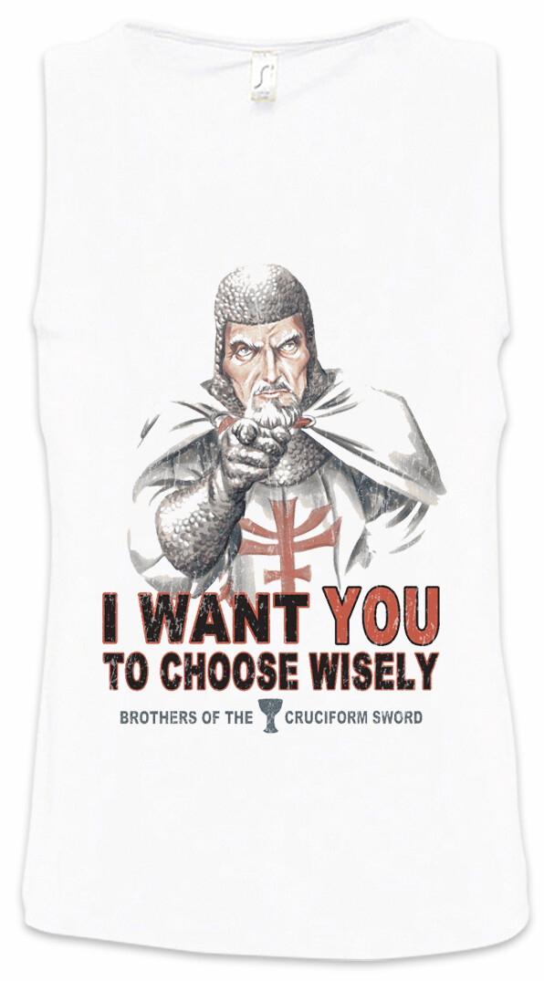 ALTRA Tank top I Want You To Choose Wisely Men Indiana Fun and the Last Jones Crusade