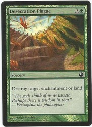 Desecration Plague 120/165 Foil Journey Into Nyx Magic: The Gathering