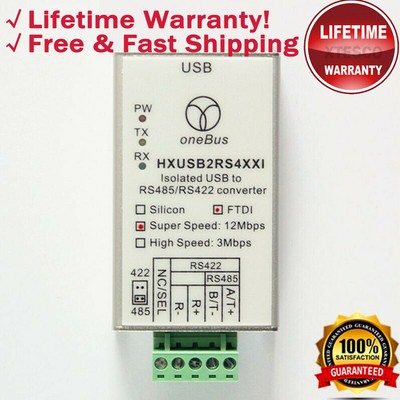 Isolated Converter USB To RS485 RS422 HXUSB2RS4XXI (12M)FTDI 12Mbps For Tamagawa