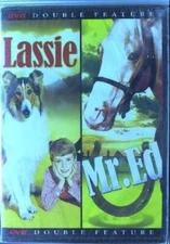Lassie (The Trial & The Tree House) and Mr. Ed (Ed Gets the Message  - VERY GOOD