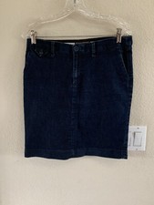 Banana Republic Jean Skirt Size 6