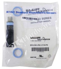 New Sealed Balluff BOS-S51-PA-5-C10-PK S51 Series Tubular Photoelectric Sensor