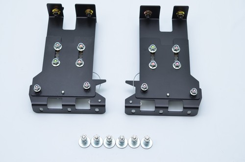 All Out Fab Quick release Front Bumper Wind Splitter Brackets for 05-14 Miata NC
