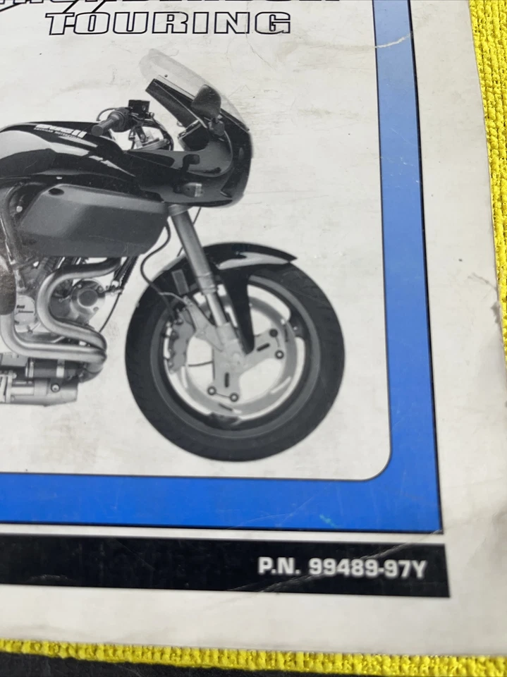 Harley 1997 Buell Thunderbolt/Touring manual de servicio de fábrica 99489-97Y Foto 2 de 4