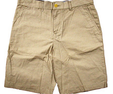 Brand New Tommy Hilfiger Mens birdseye shorts  khaki 38