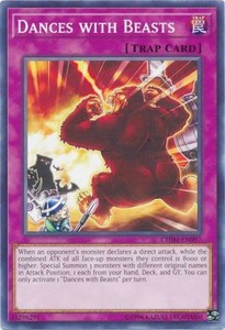 Dances with Beasts - CHIM-EN097 - Common - Unlimited Edition x3 - Near Mint