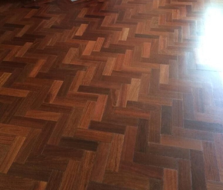 Laying Reclaimed Parquet Flooring On Concrete Floor Roma
