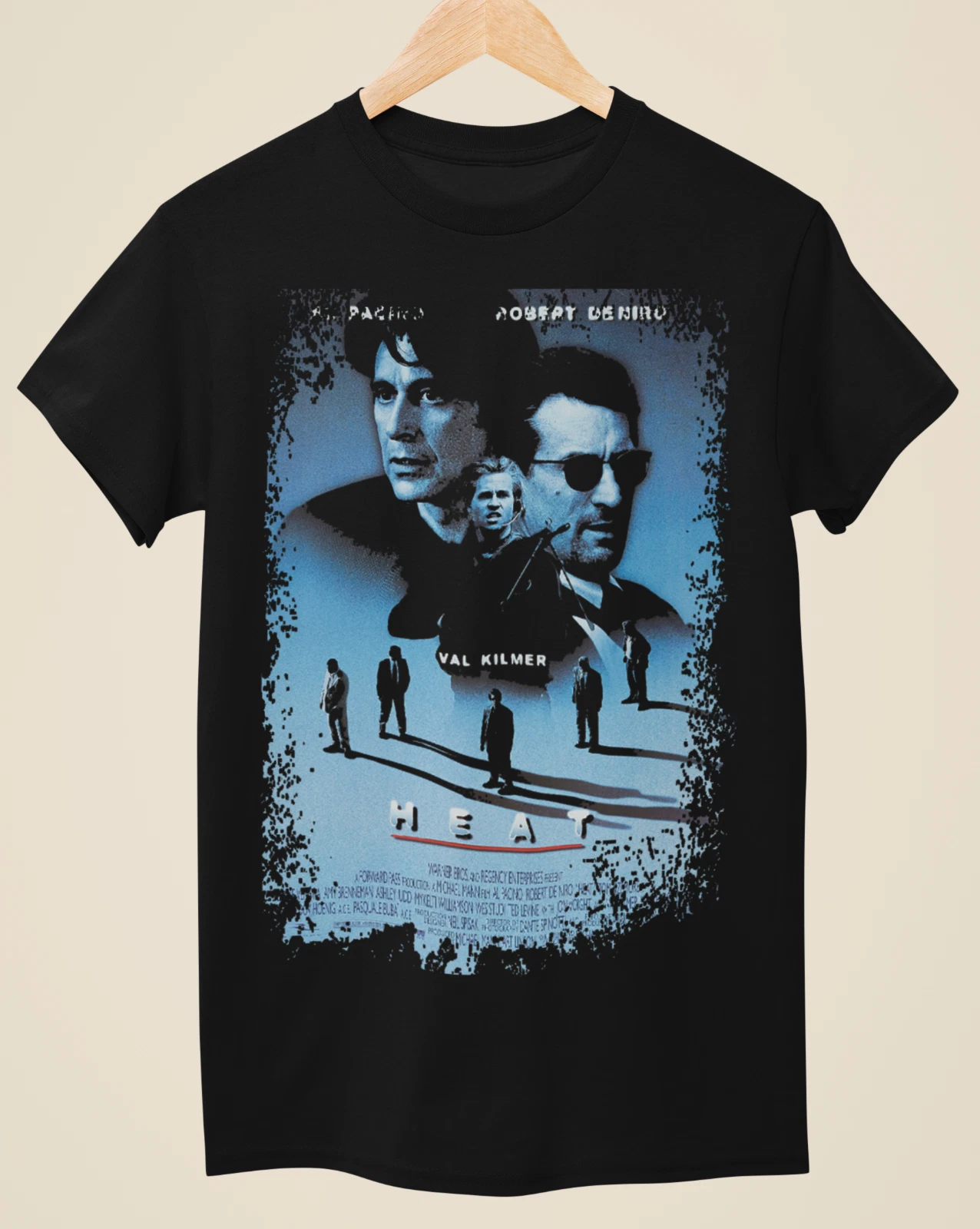 Heat - Movie Poster Inspired Unisex Black T-Shirt
Opens in a new window or tab