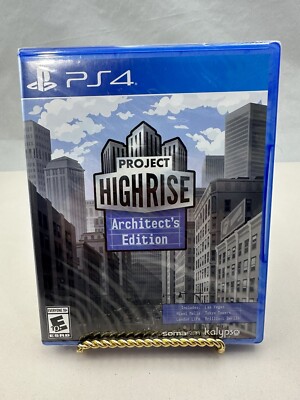 Project Highrise: Architects Edition PS4 (PlayStation 4)  UPC Hole Punch Promo