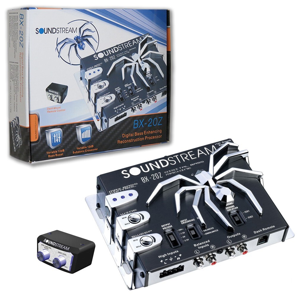 Soundstream BX-20Z Car Epicenter Digital Bass Processor Soundstream BX-20Z Car Epicenter Digital Bass Processor