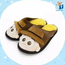 AUTHENTIC DISNEY PIXAR TOY STORY WOODY Plush Slippers Shoes Sandal US 6-10