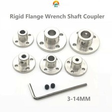 3mm-14mm Flanschkupplung Motorführung Wellenkupplung Rigid Flange Coupling