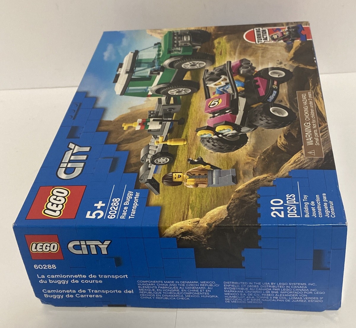 LEGO CITY: Race Buggy Transporter (60288) - Brand New - Retired