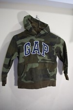 Gap Kids Pullover Hoodie Sweatshirt Camo BOYS S 6 7