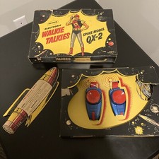 2 sets of Vintage REMCO Space Model QX-2 Walkie Talkies