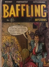 comic book baffling mysteries 1953 pre-code horror good condition