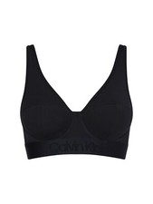 Calvin Klein Damen Unterwäsche BH Light Lined Bralette 70C Schwarz 000QF4947E001