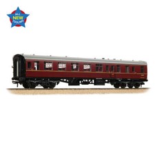 Bachmann 39-801 OO Gauge BR MK1 BSO Brake 2nd Open Coach BR Maroon