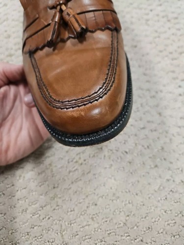 Bostonian Braun Leder Quaste Halbschuh Herren Größe 10,5 W Schuhe - Bild 13 von 15
