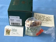 Harmony Kingdom,RETIRED,"Moggy Bag", The Cat in the Bag,#TJCA9,  NIB