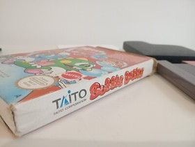Bubble Bobble - Nintendo NES PAL Matel Complete CIB - Boxed Rare