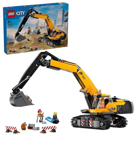 確認用12 LEGO City Yellow Excavator 60420 NEW | eBay