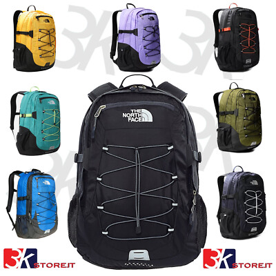 The North Face Zaino Borealis Classic Nero Giallo Army Navy Violet Blue