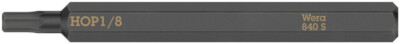 840 S Hex-Plus Innensechskant Bits für Schlagschraubendreher, 1/8'' x 70 mm