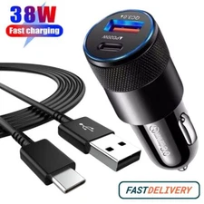 2 Port USB Super Fast Car Charger Adapter For iPhone Samsung Android Cell Phone