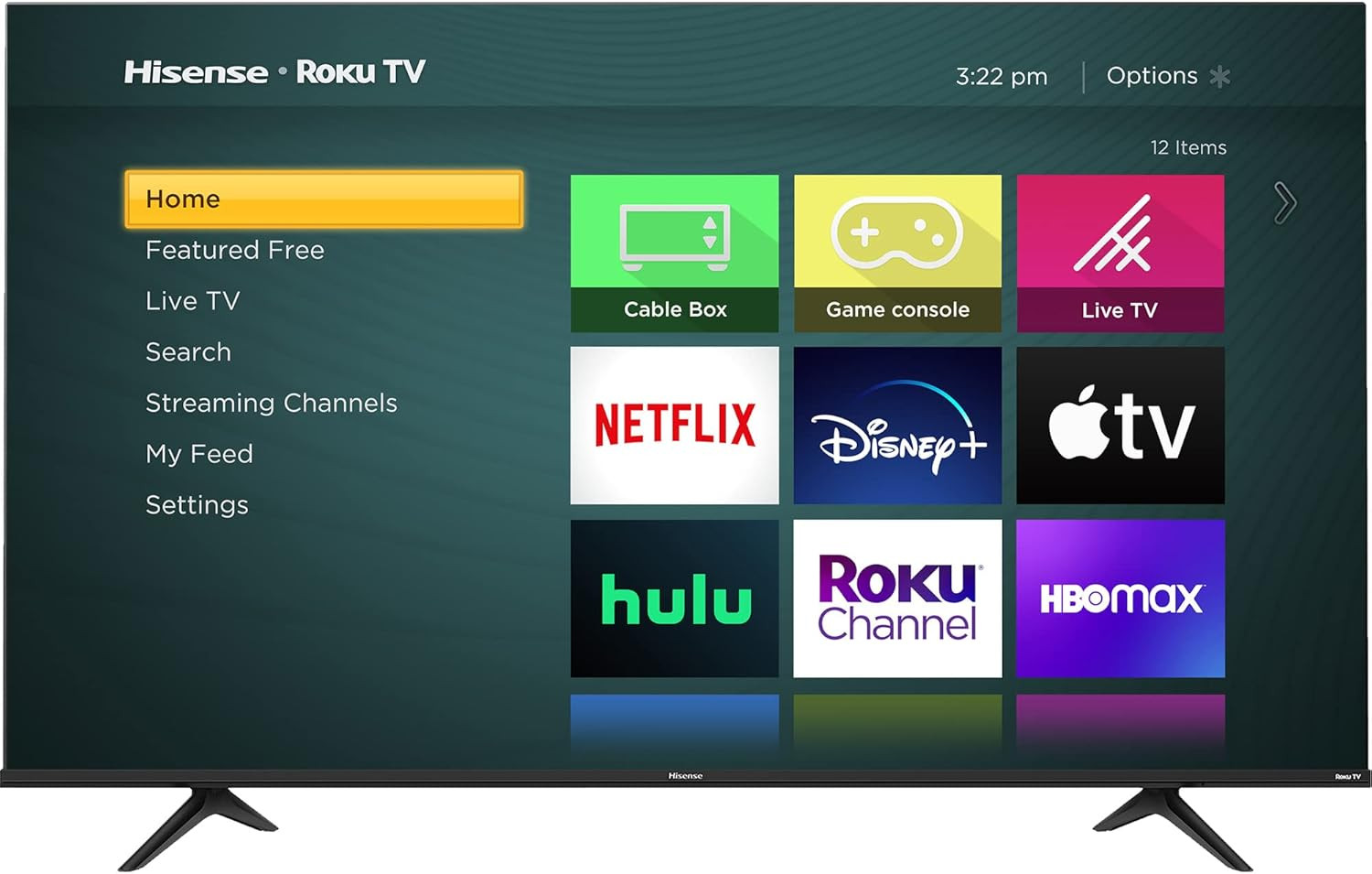 Hisense 50-Inch Class R6090G Roku 4K UHD Smart TV with Alexa Compatibility (50R6