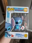 Funko Pop Stitch with Mood Chart Chase Red Angry Vinyl Figure #1744 Disney Lilo