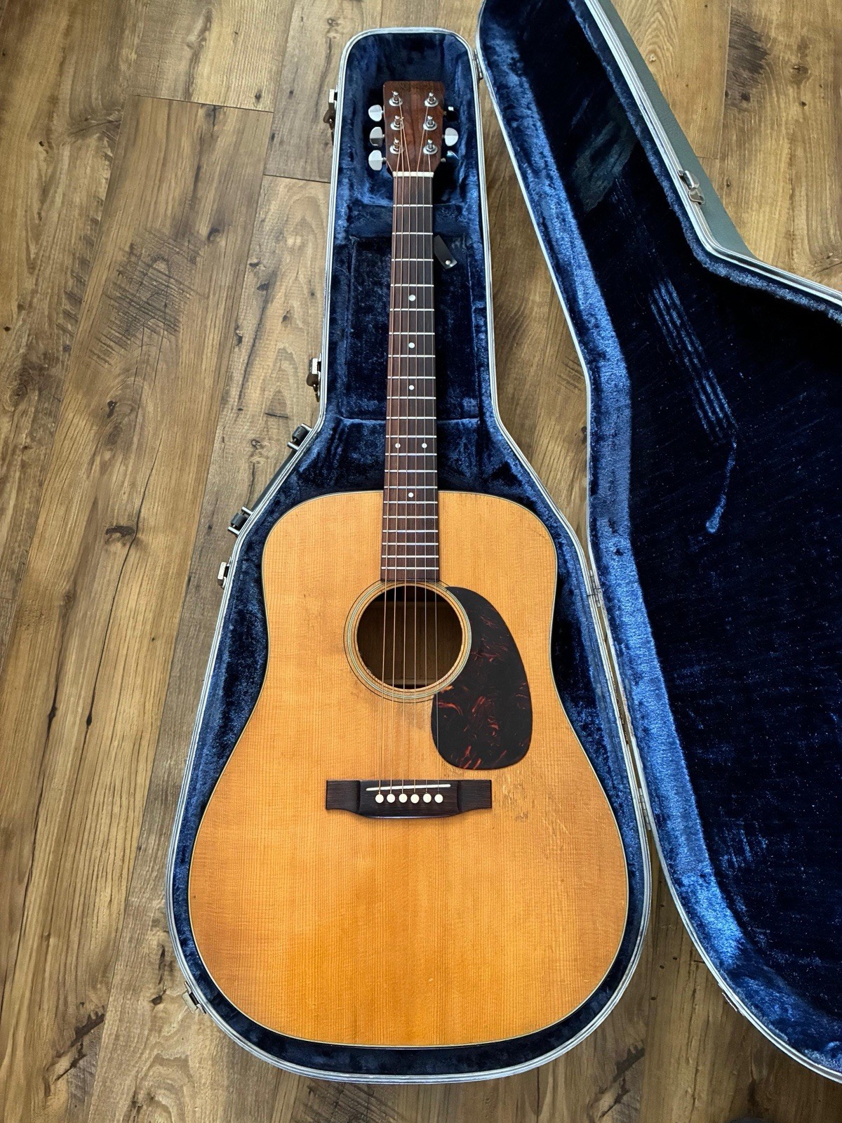 1966 Martin D-18 All Original Crack Free With Later Hard Case