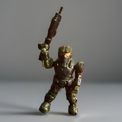 HALO Mega Bloks Construx Halo UNSC Green Marine