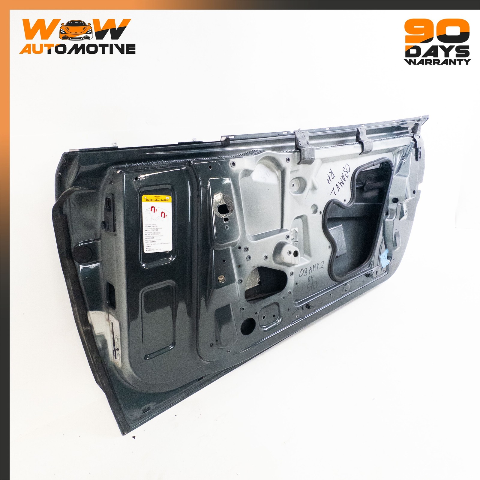 06-16 ASTON MARTIN V8 VANTAGE FRONT RIGHT PASSENGER SIDE DOOR SHELL PANEL OEM