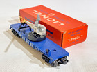 LIONEL VERY NICE 3419 SINGLE BLADE LARGE WINDER DK BLUE HELICOPTER CAR W/ OB LF — photo 9