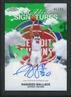 2025 RASHEED WALLACE 40/99 AUTO TOPPS CHROME SKYWRITE SIGNATURES AUTOGRAPHS