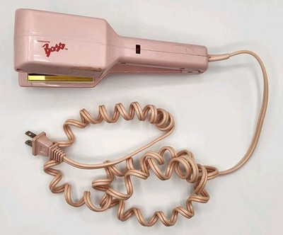 Windmere PINK Boss Hair Waver Crimper Styler Iron WORKS Vintage 90s Y2K C-315BSR