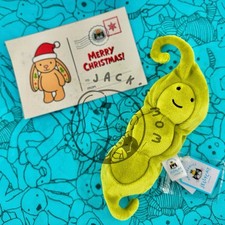 Authentic Jellycat Vivacious Vegetable Pea Gift | Retired | New | Same-Day Ship