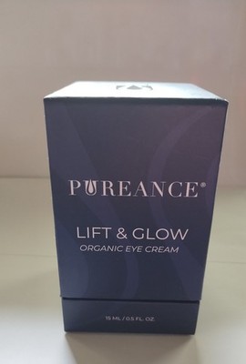 PUREANCE Lift & Glow Organic Eye Cream Youthful Eyes Kakadu Plums Vitamin C 15ML